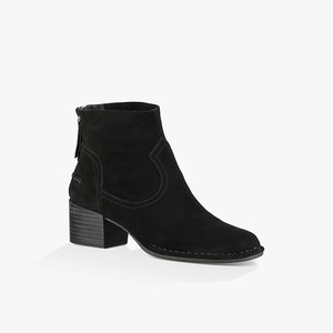 Ugg Bandara Ankle Suede Women Fashion Boots Black (1375IFARQ)